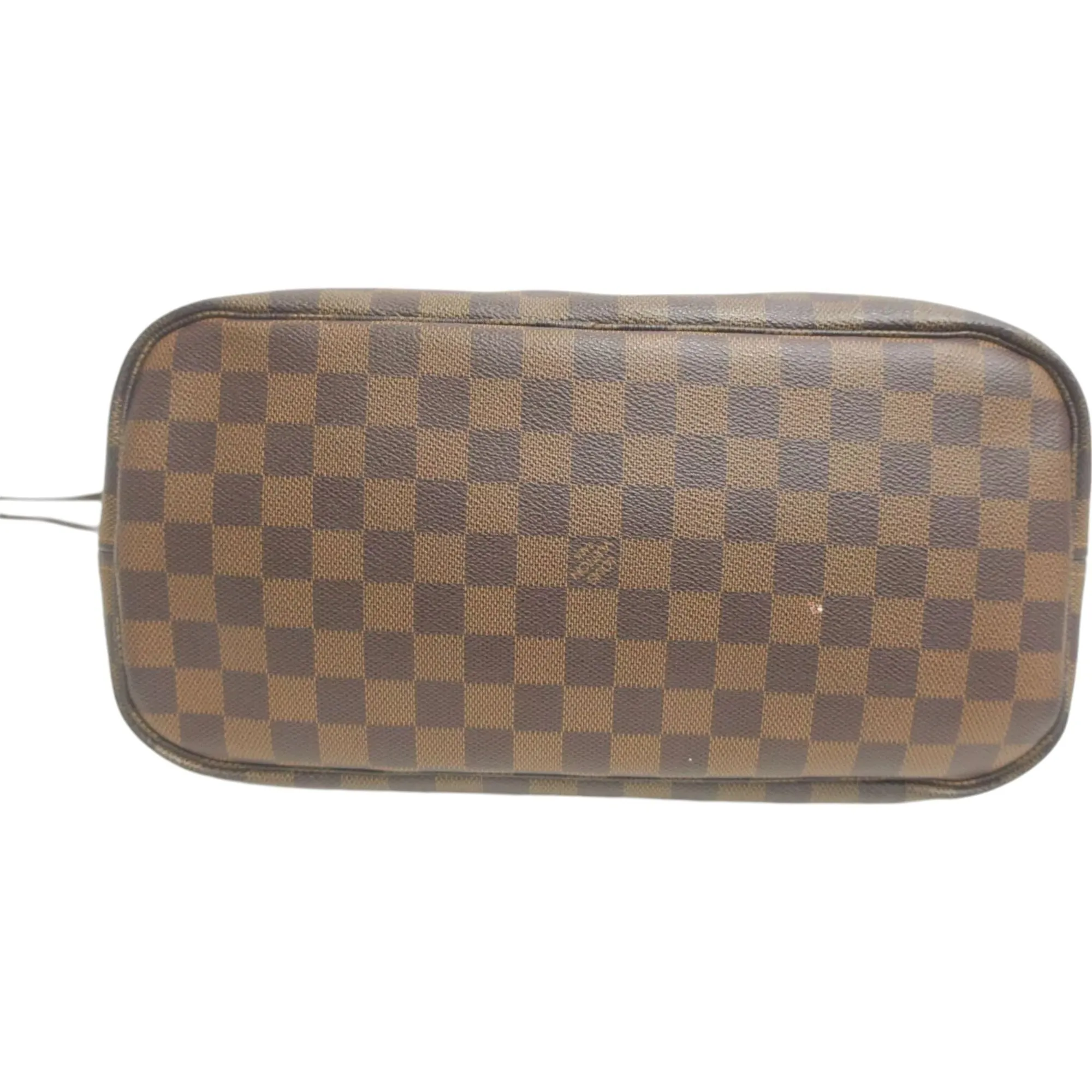 148484AP (S6) Louis Vuitton Tote Bag Neverfull MM Brown Damier Ebene