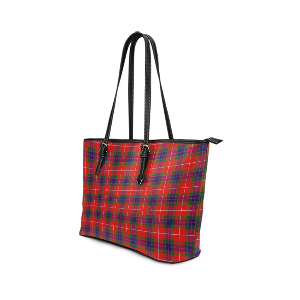 Abernethy Tartan Leather Tote Bag