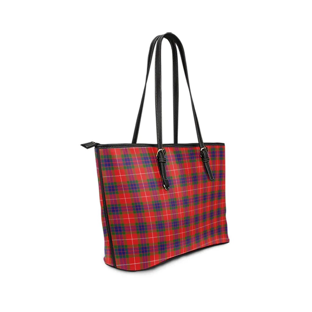 Abernethy Tartan Leather Tote Bag