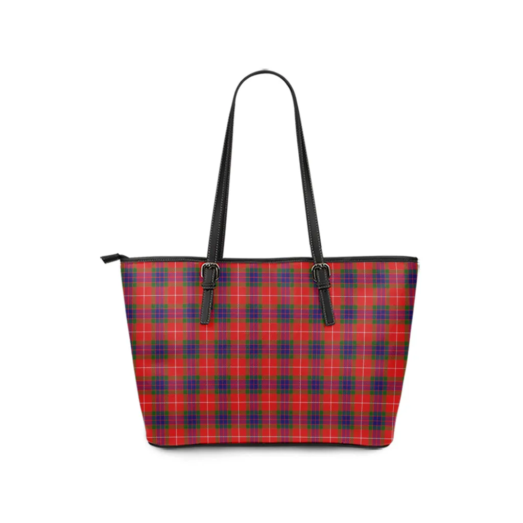 Abernethy Tartan Leather Tote Bag