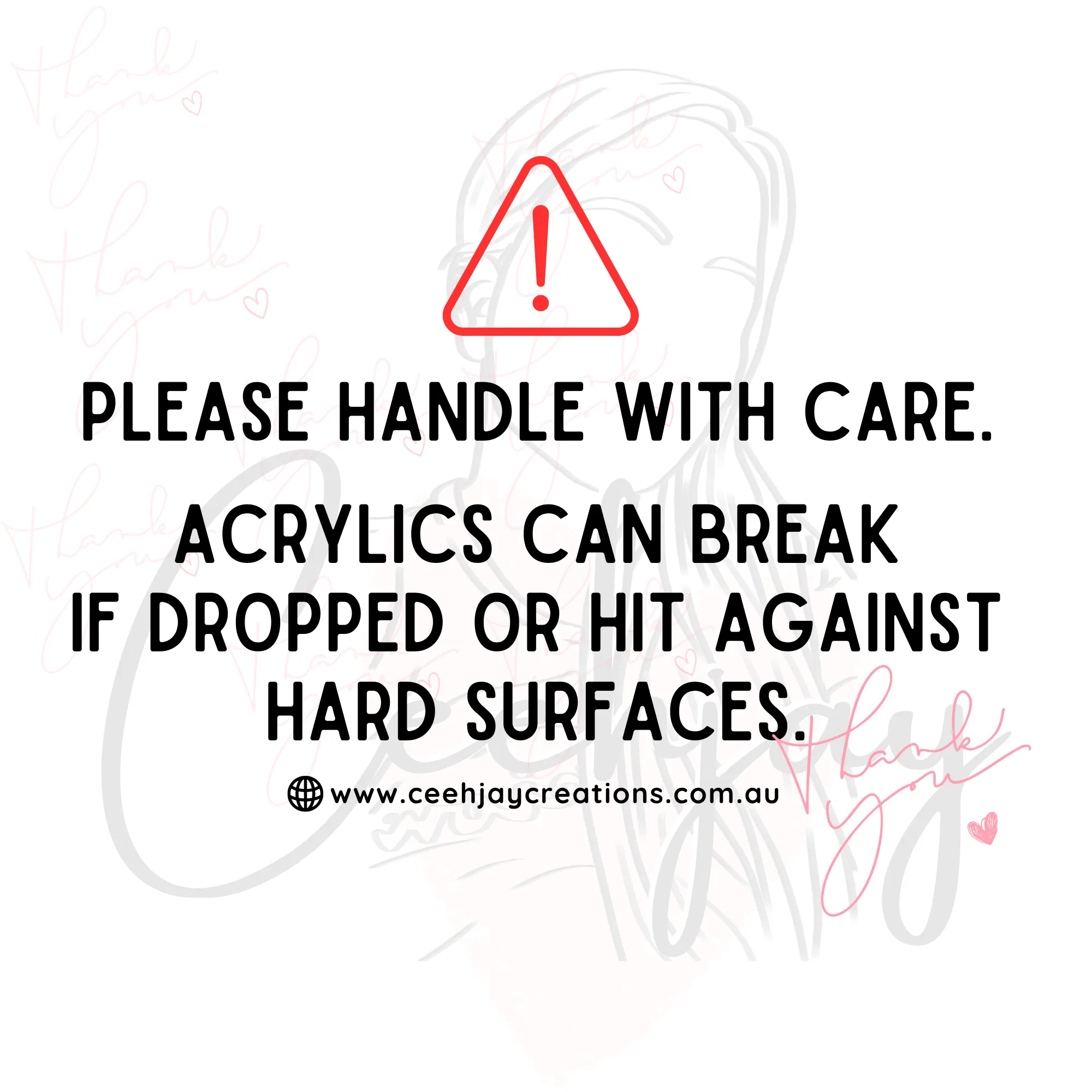 Acrylic Business Sign   Card Holder (Semi Arch & Rectangle Shape)