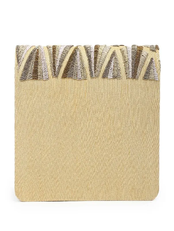 All Shades Of Gold Clutch Bag