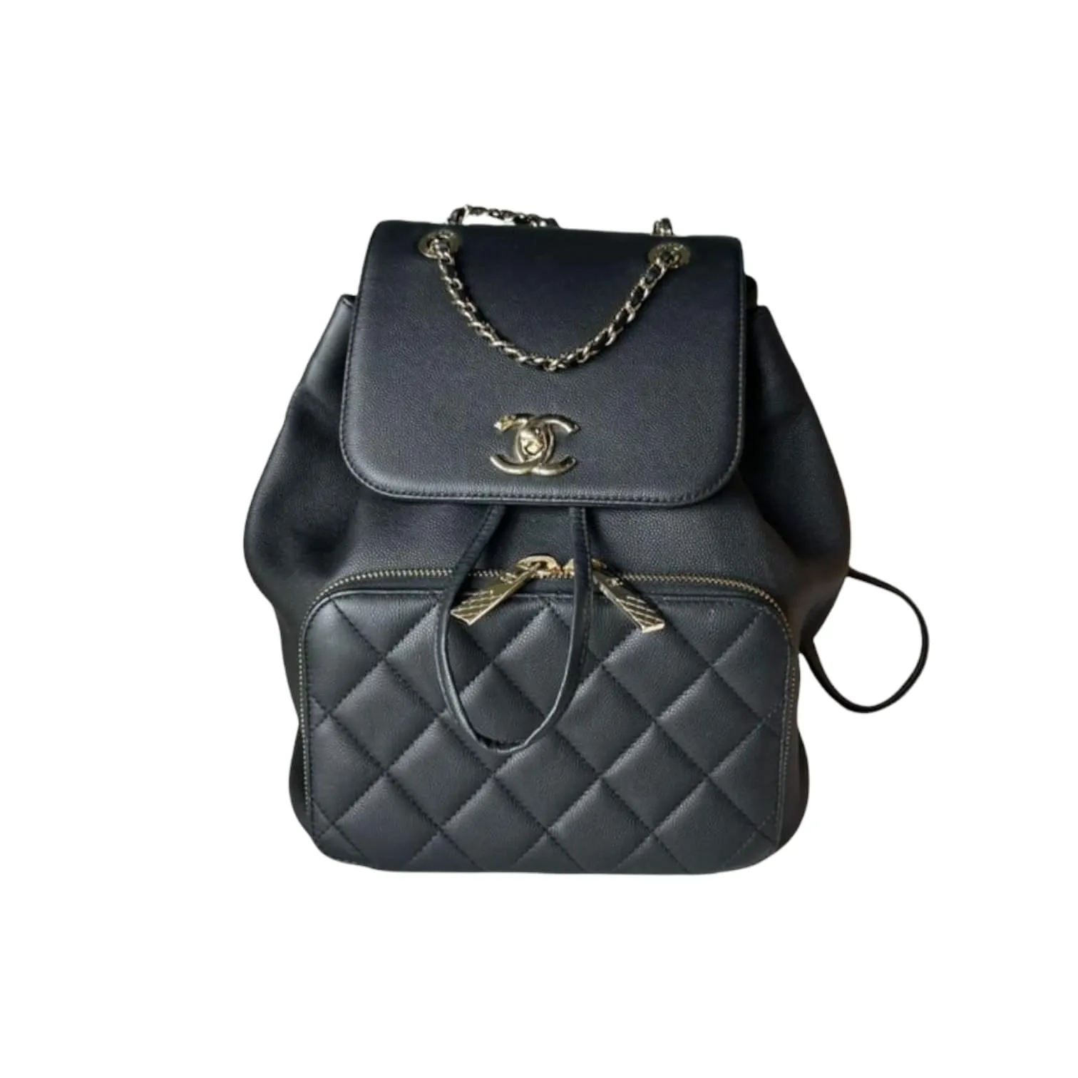 Business Affinity Backpack Caviar Black GHW