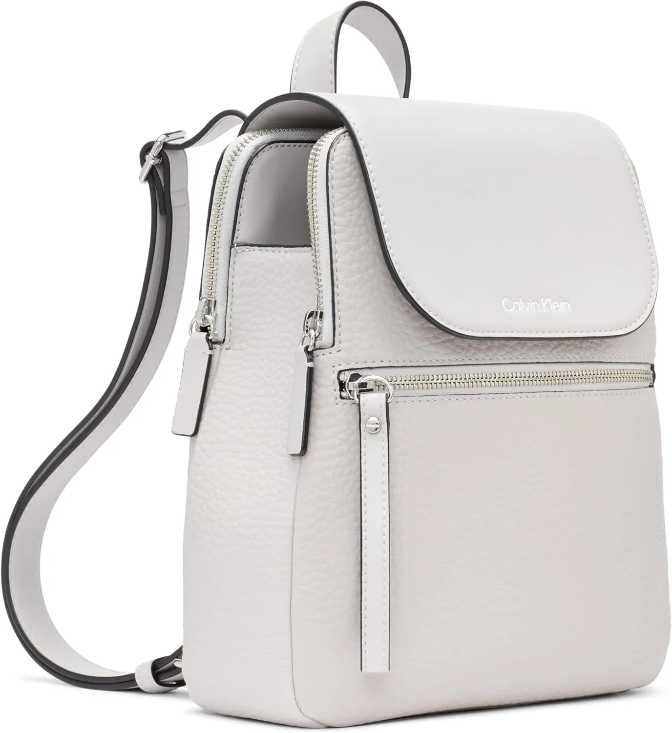Calvin Klein Elaine Bubble Lamb Novelty Key Item Flap Backpack