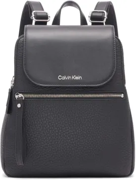 Calvin Klein Elaine Bubble Lamb Novelty Key Item Flap Backpack