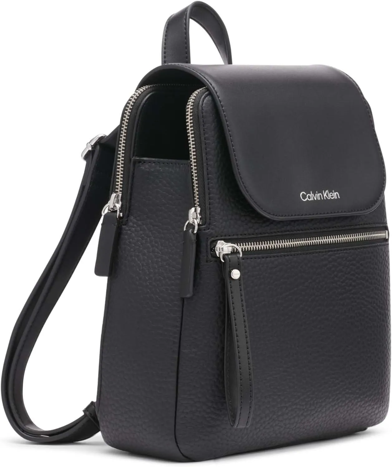 Calvin Klein Elaine Bubble Lamb Novelty Key Item Flap Backpack