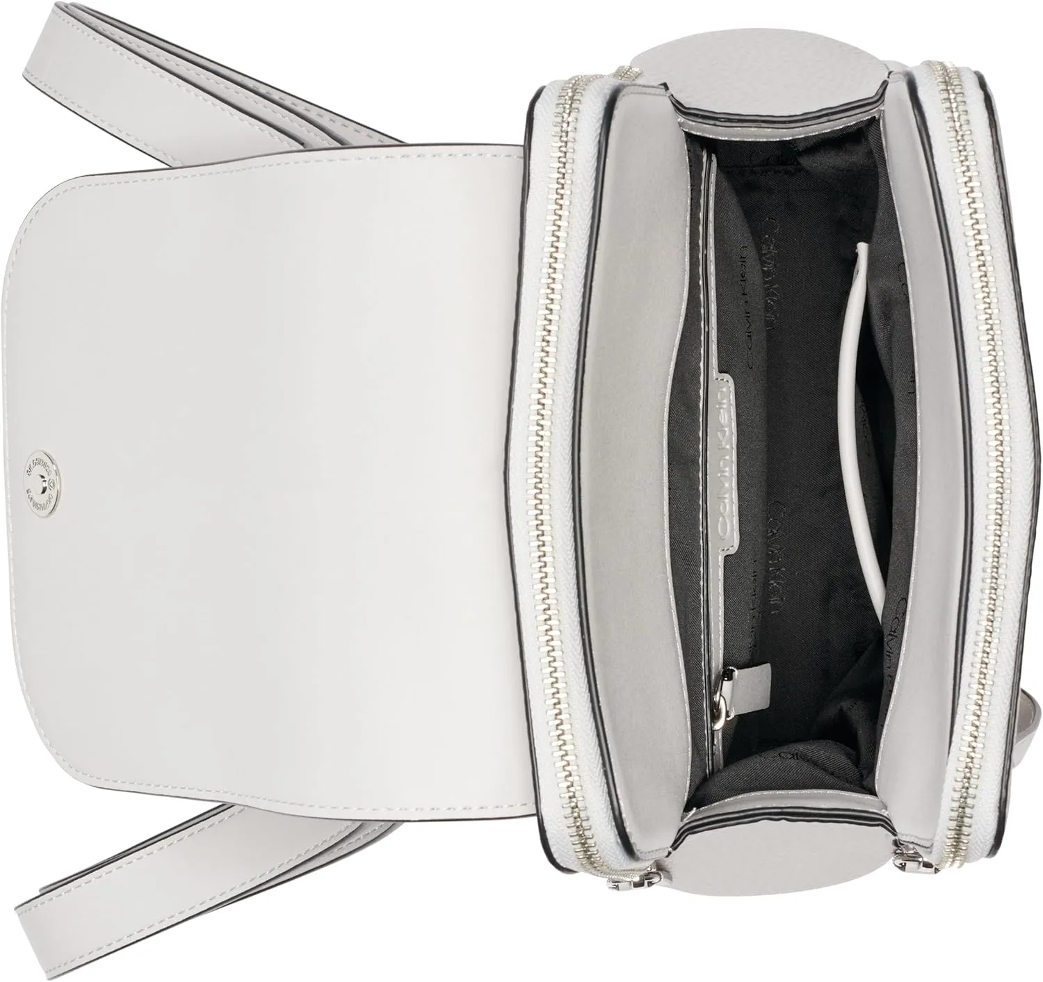 Calvin Klein Elaine Bubble Lamb Novelty Key Item Flap Backpack