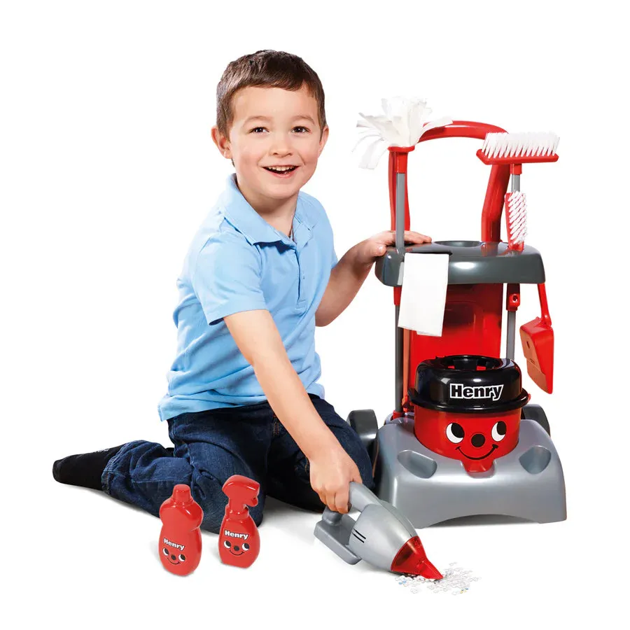 Casdon Deluxe Henry Cleaning Trolley Toy