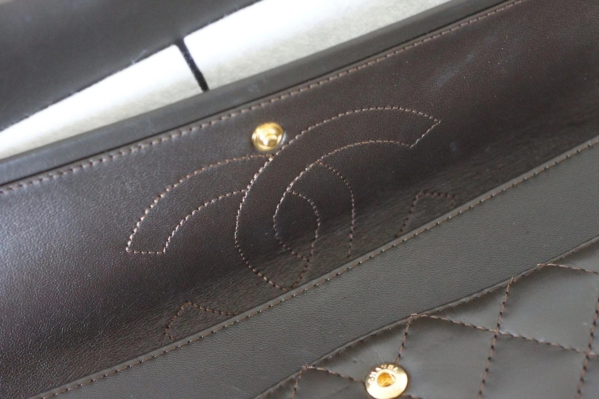 Chanel Bag 2.55 Medium Classic Double Flap Dark Olive Khaki New