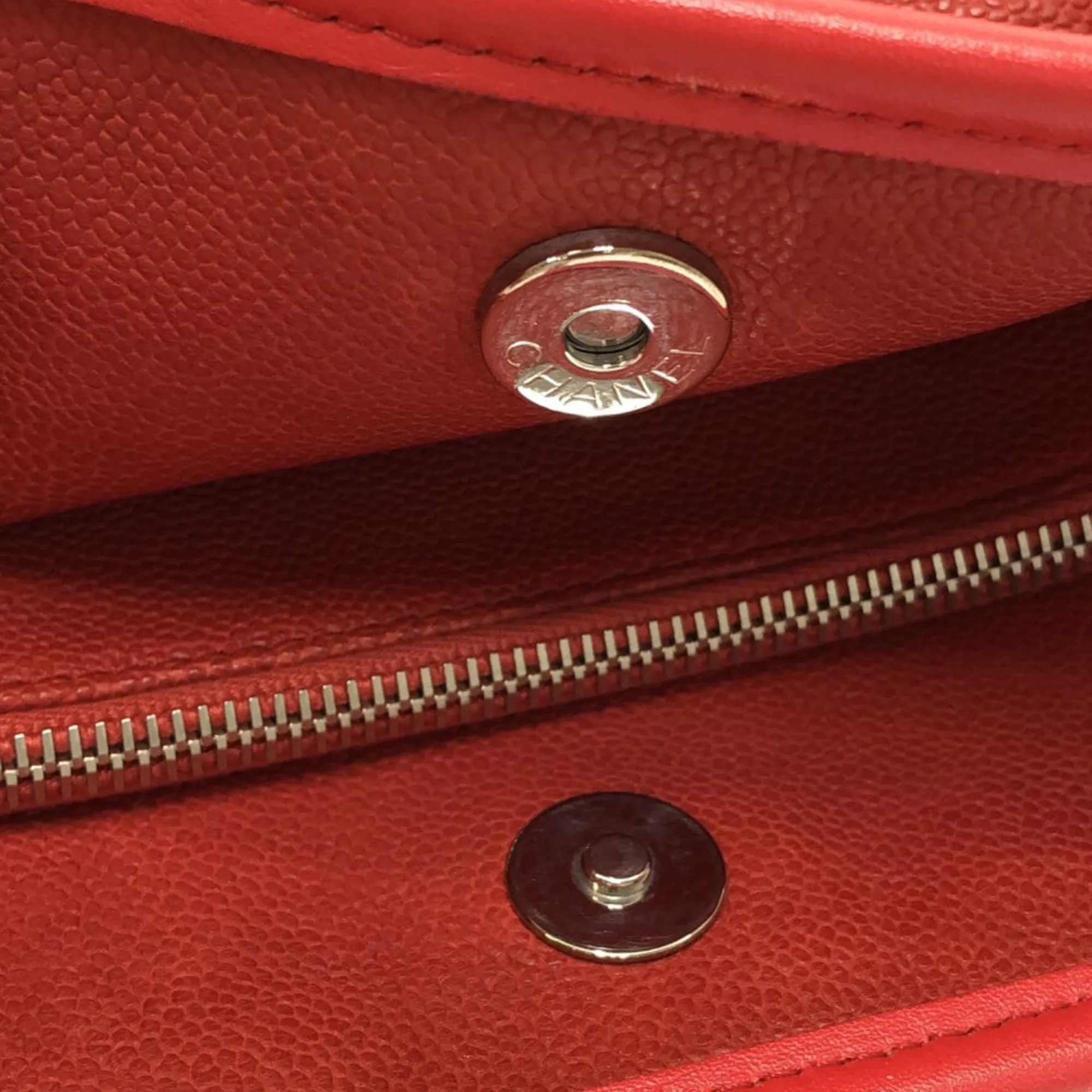 CHANEL Caviar French Riviera Tote Tote Bag