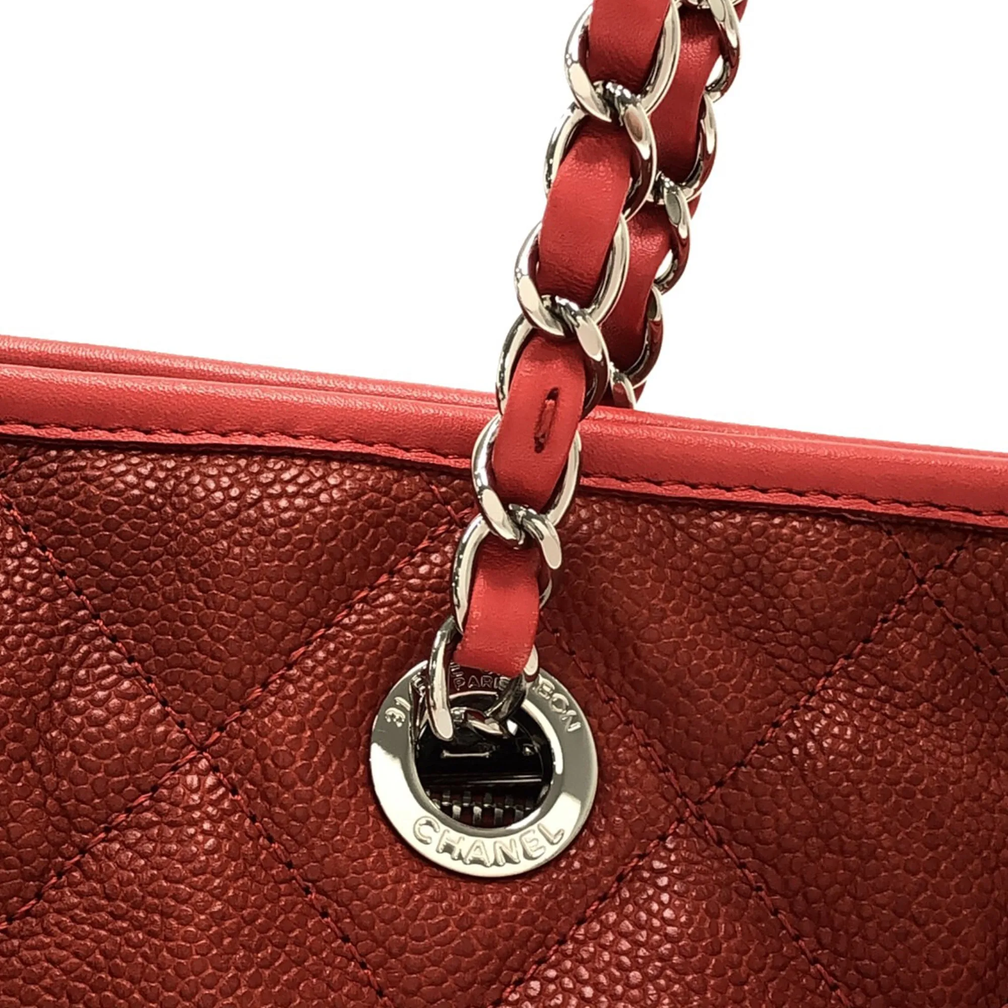 CHANEL Caviar French Riviera Tote Tote Bag