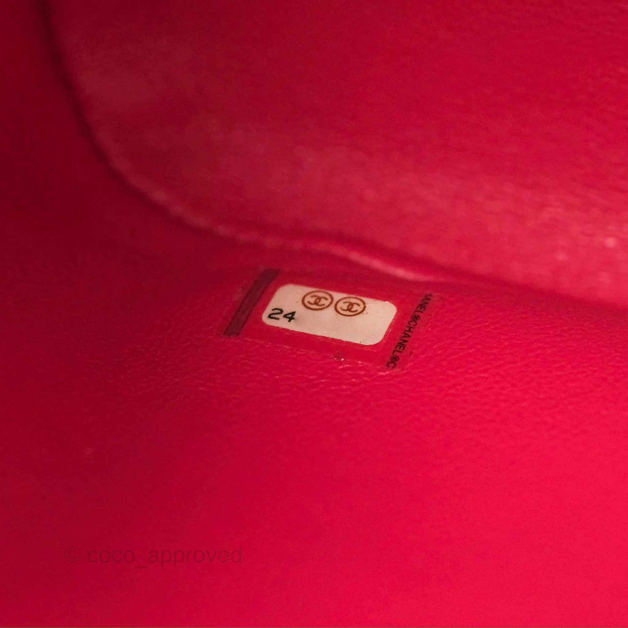 Chanel Quilted Business Affinity Backpack Dark Pink Caviar Gold Hardware