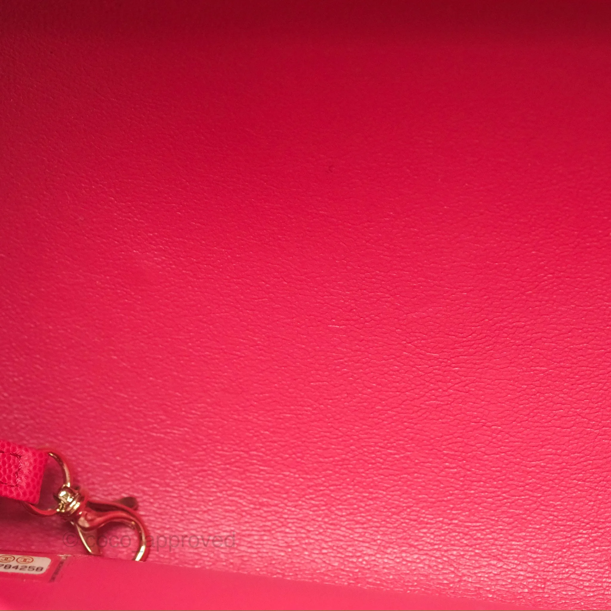 Chanel Quilted Business Affinity Backpack Dark Pink Caviar Gold Hardware