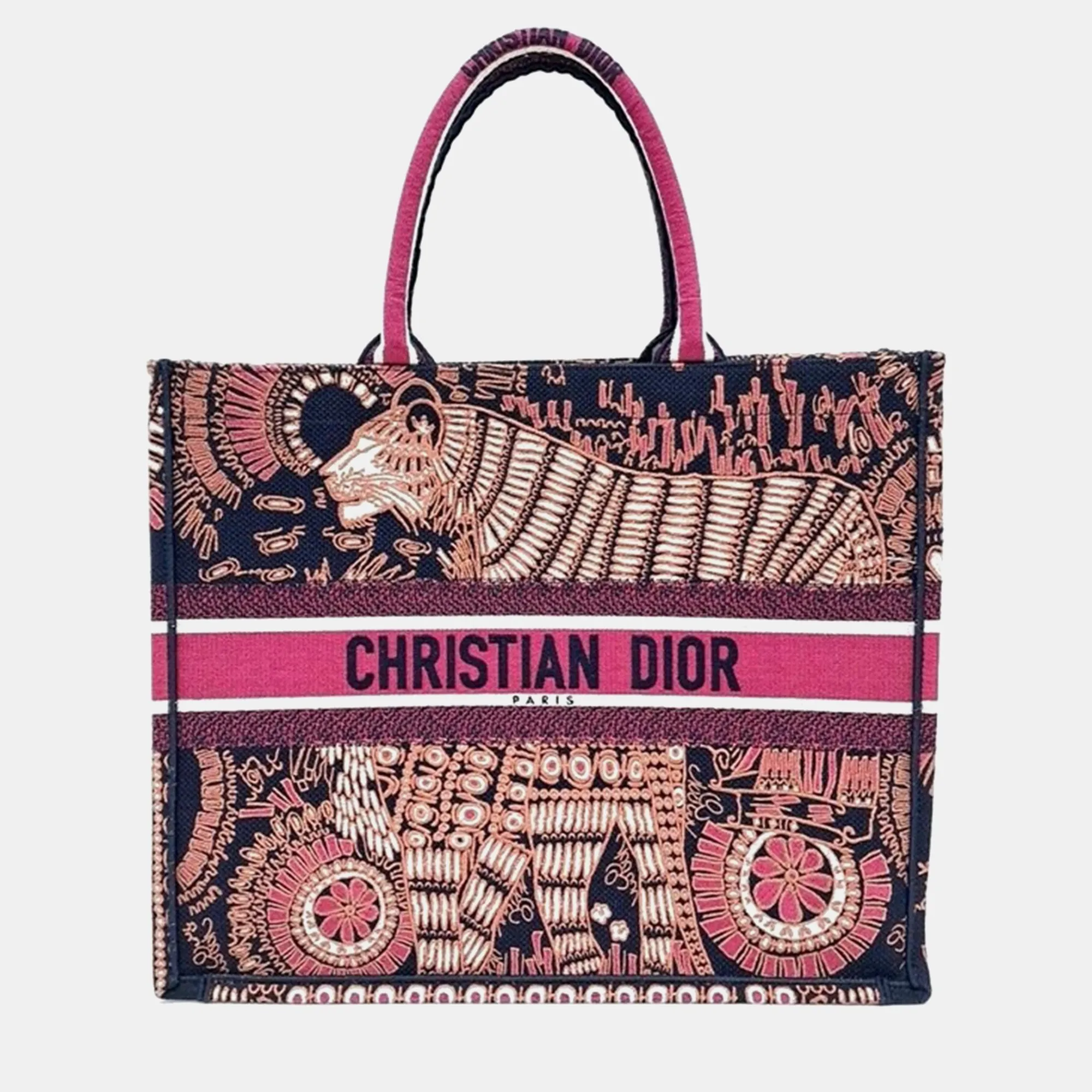 Christian Multicolor Canvas Book Tote Bag