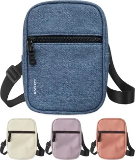 Crossbody Bag Sling Purses for Women Trendy, Convertible Multi Position Fanny Back Pack Sling Bag for Women Cross Body - 1.75L(Denim)