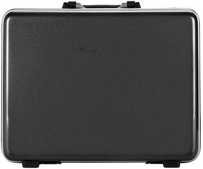 CSCDD Portable Briefcase Aluminum Frame PC Camera Bag Handheld Password Box Handheld Suitcase Briefcase(Gray)