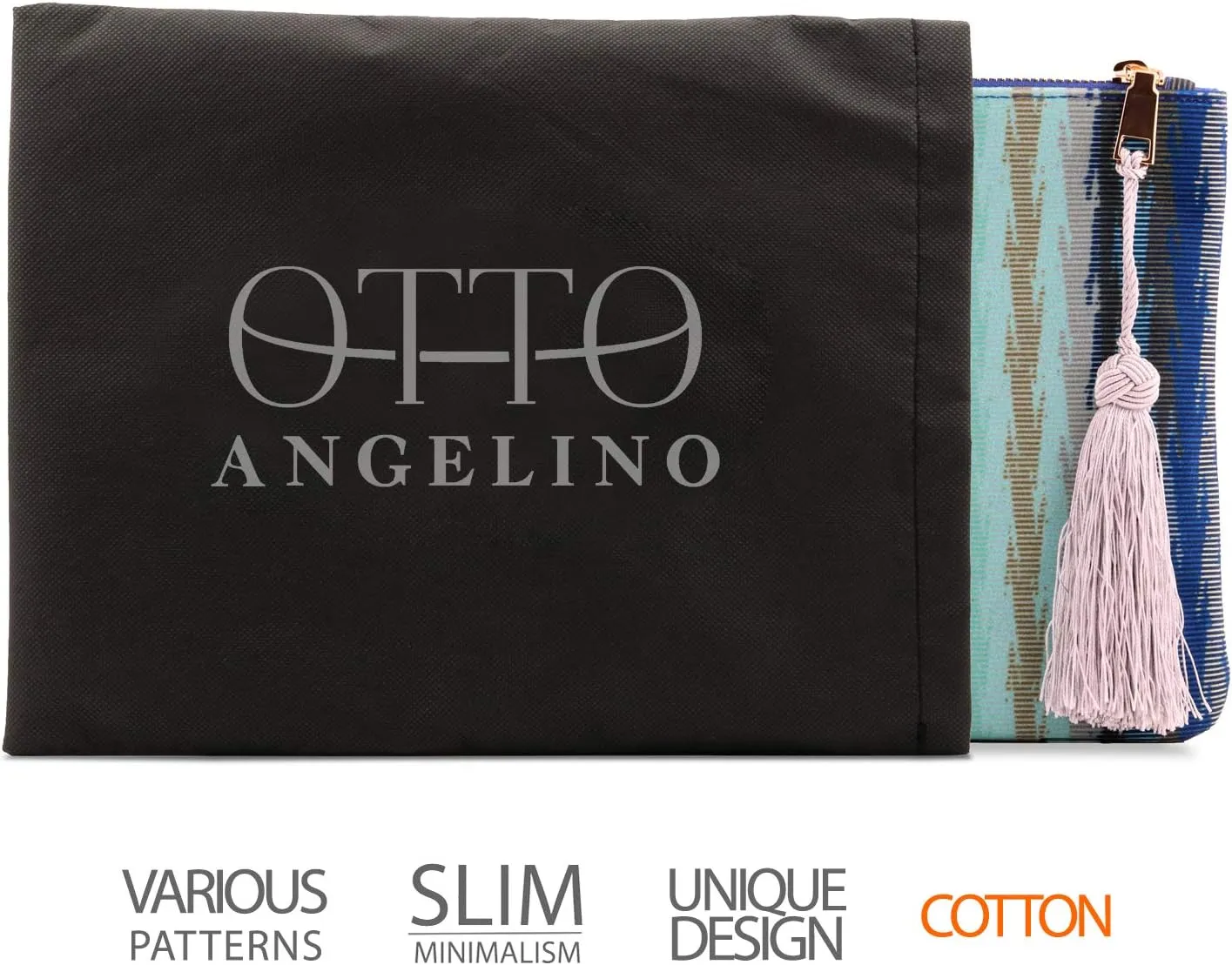 Designer Womens Bohemian & Fashion Clutch Purse - Multiple Slots Money, Cards, Smartphone - Ultra Slim