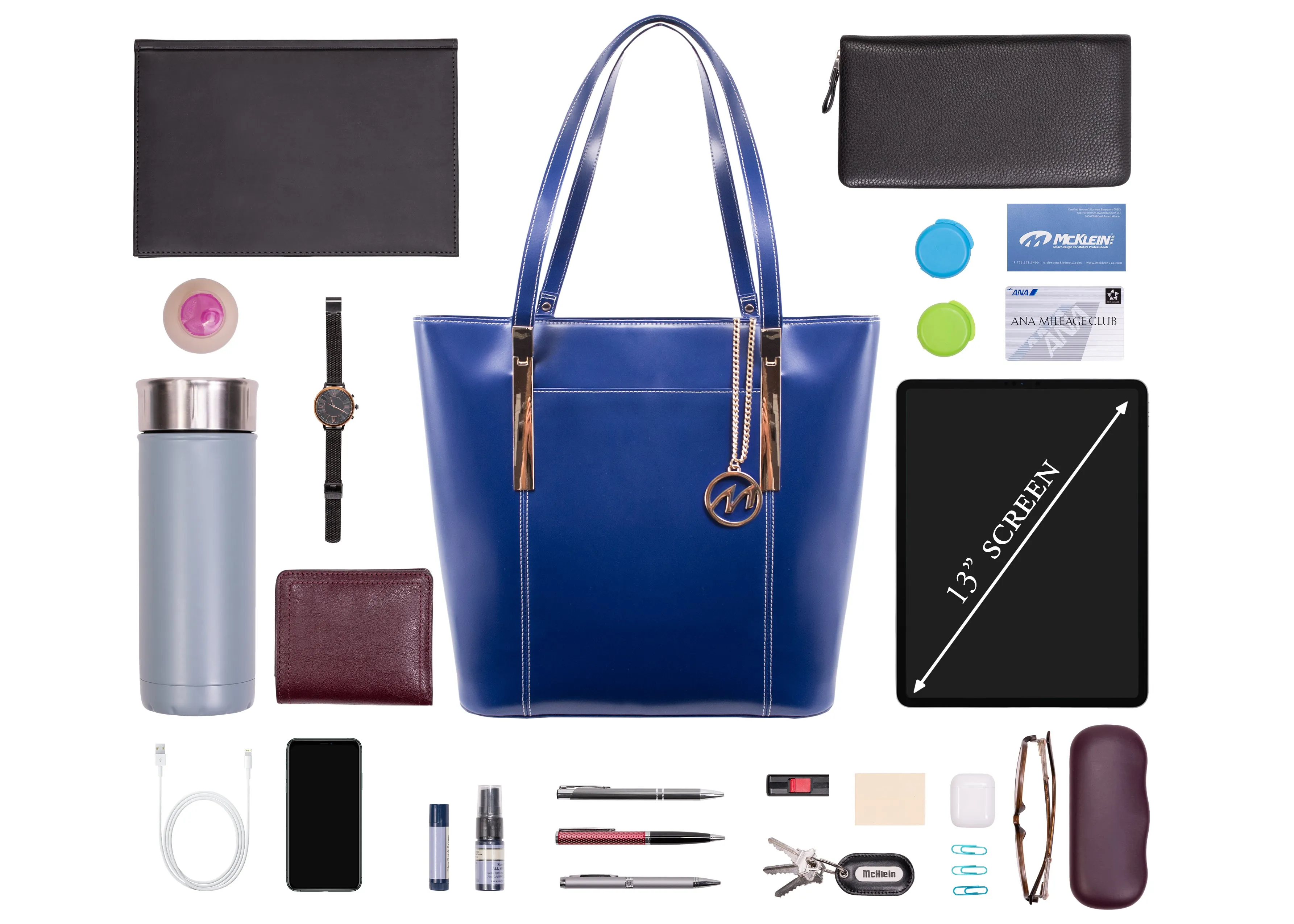 DEVA | Leather Tablet Tote
