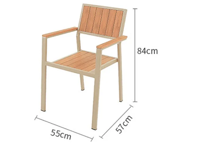 Echo Outdoor Rect Dining Set -- Champagne