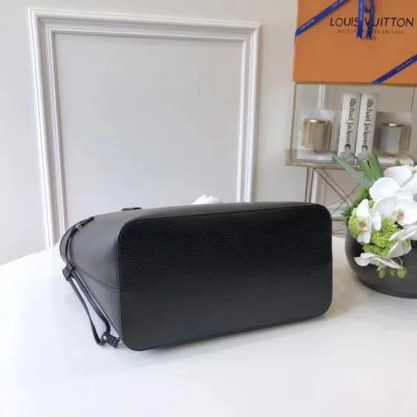 Epi Leather Neverfull Mm Bag M40932 Noir 2018 Collection