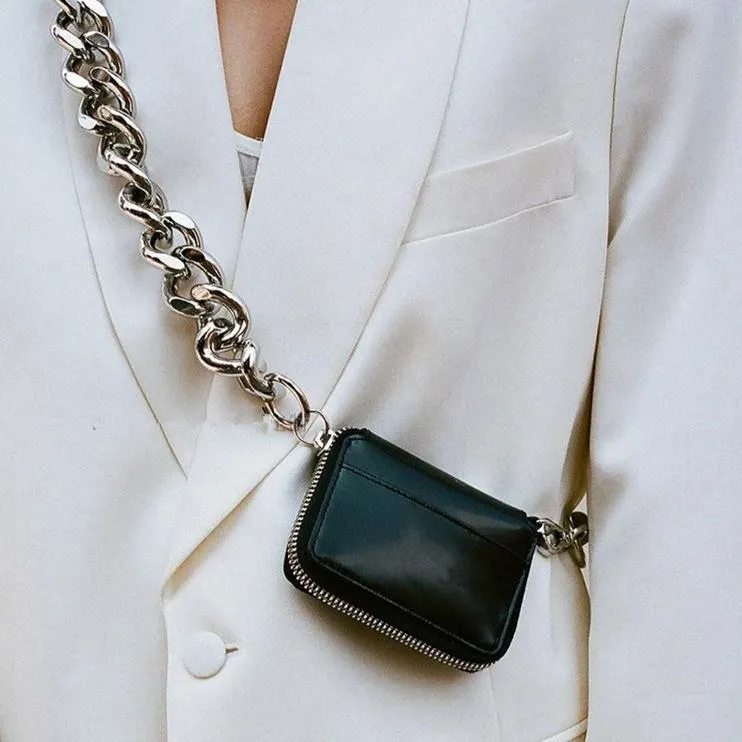 Freja Metal Chain Fanny Bag