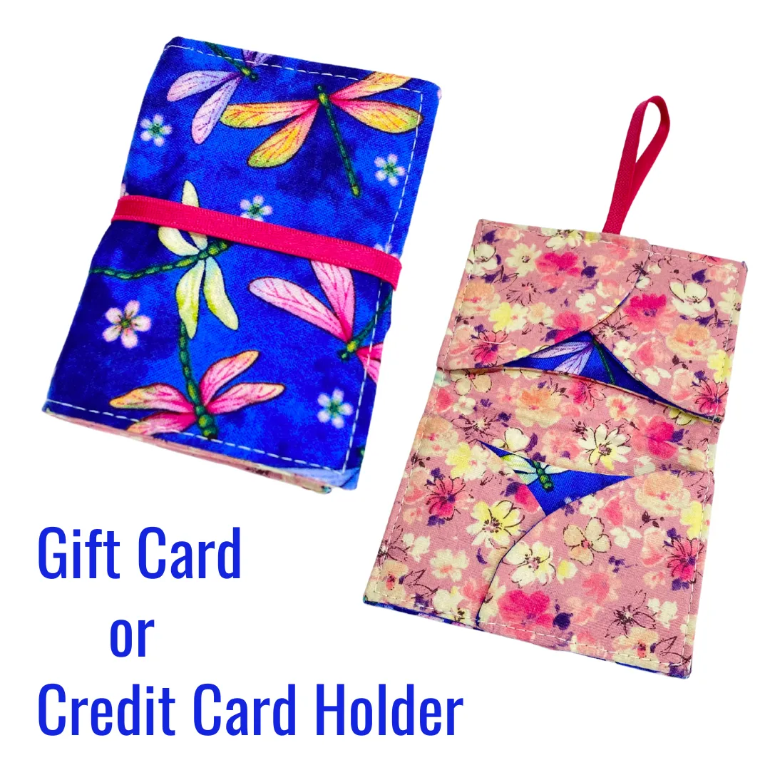 Gift Card or Credit Card Holder Sewing Pattern : Digital Download