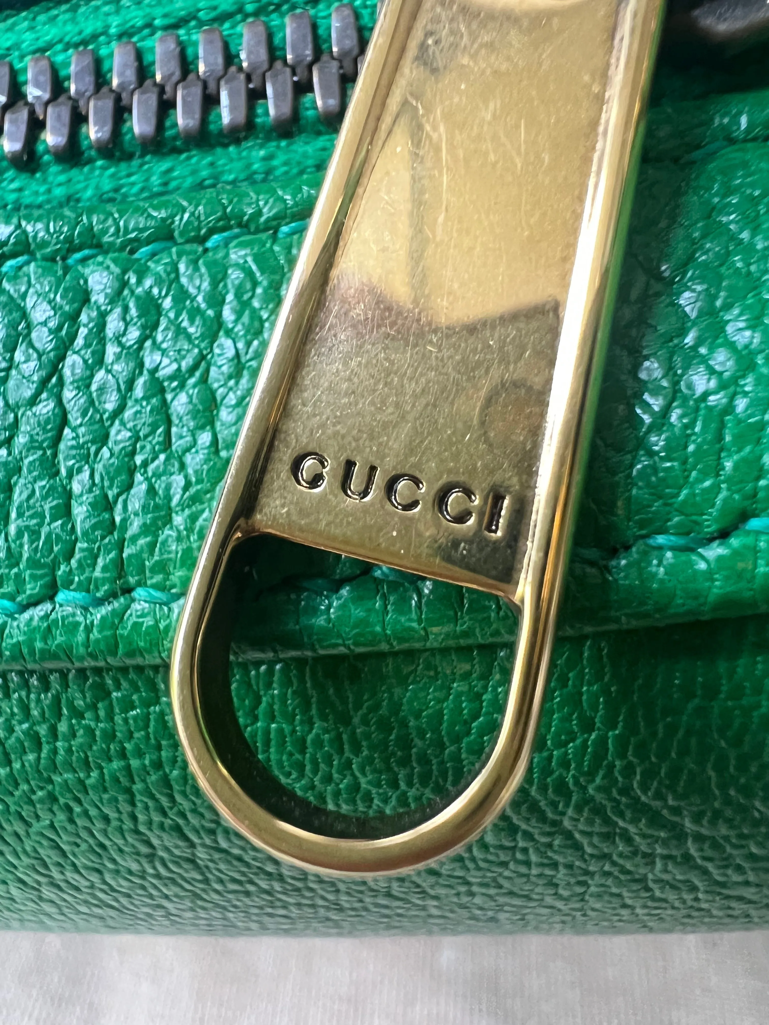 Gucci Green Small Aphrodite Shoulder Bag