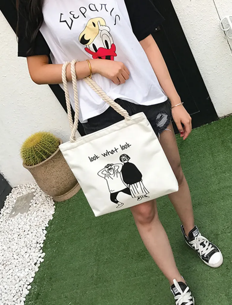 Jamel Print Tote Bag