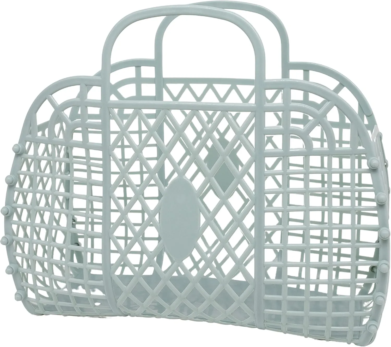 Jelly Purse, Jelly Beach Bag, Beach Basket Tote, Plastic Beach Tote, Easter Basket