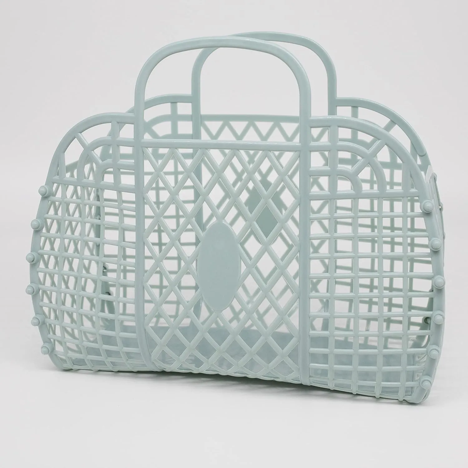 Jelly Purse, Jelly Beach Bag, Beach Basket Tote, Plastic Beach Tote, Easter Basket