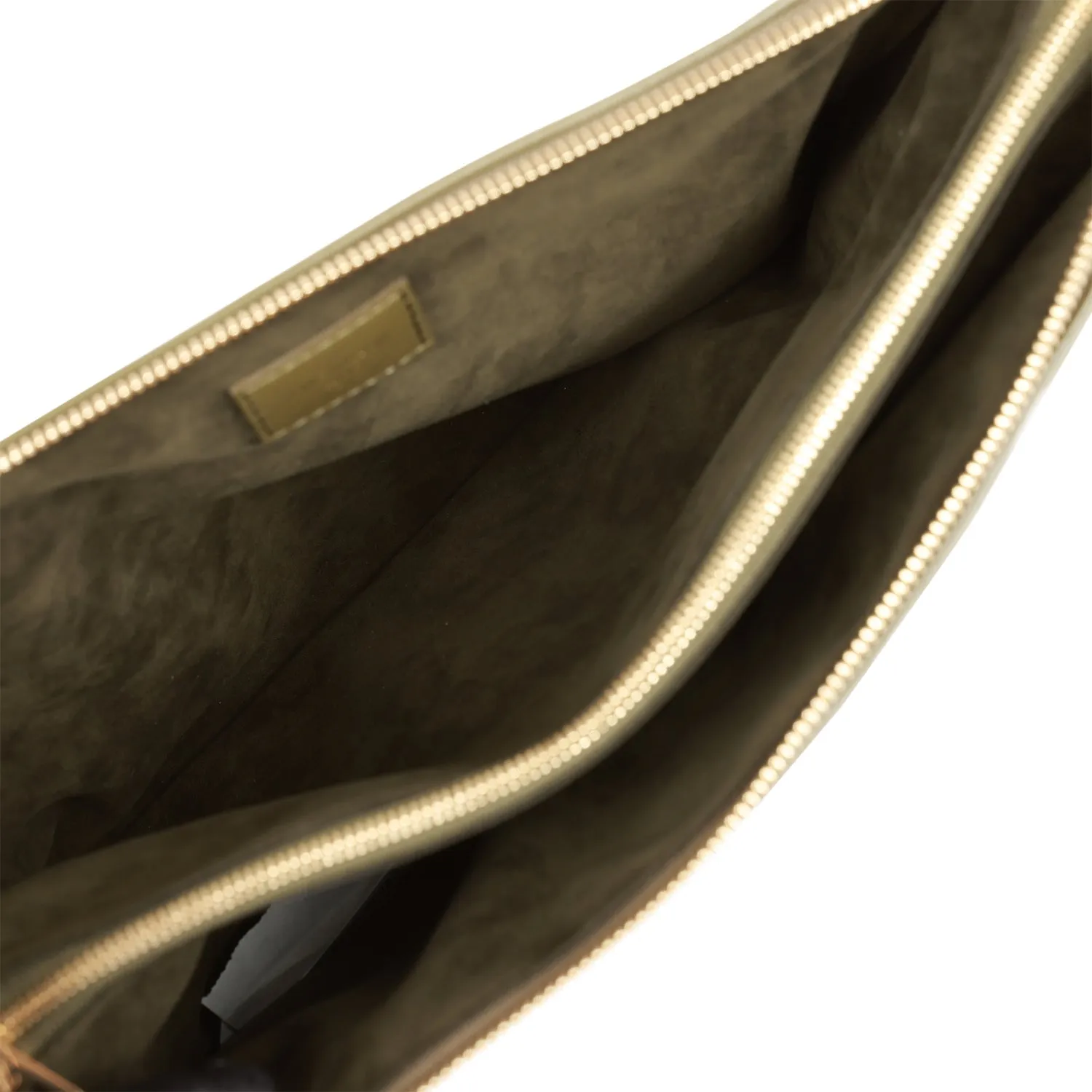 Louis Vuitton Coussin MM Khaki Green Lambskin Gold Hardware