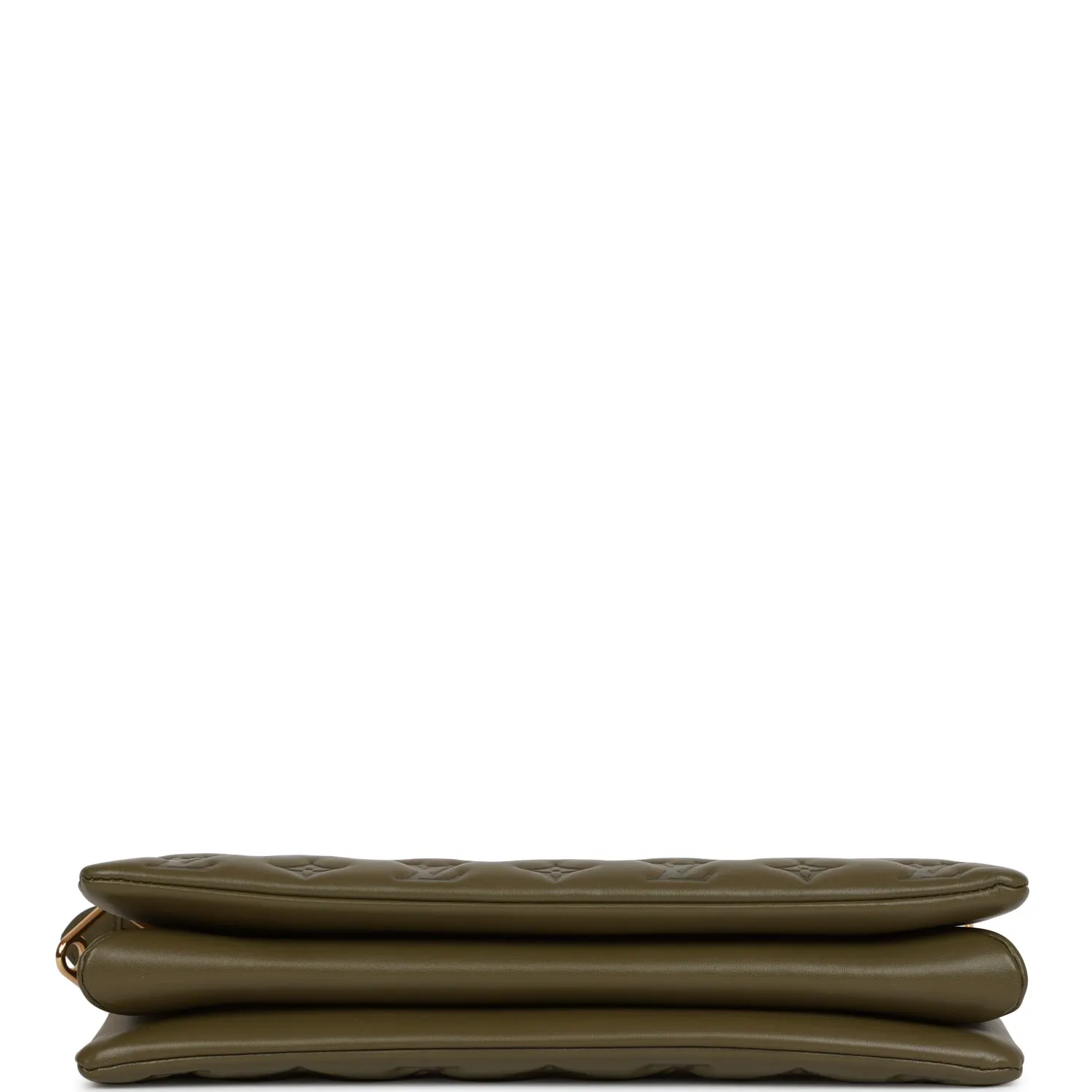 Louis Vuitton Coussin MM Khaki Green Lambskin Gold Hardware