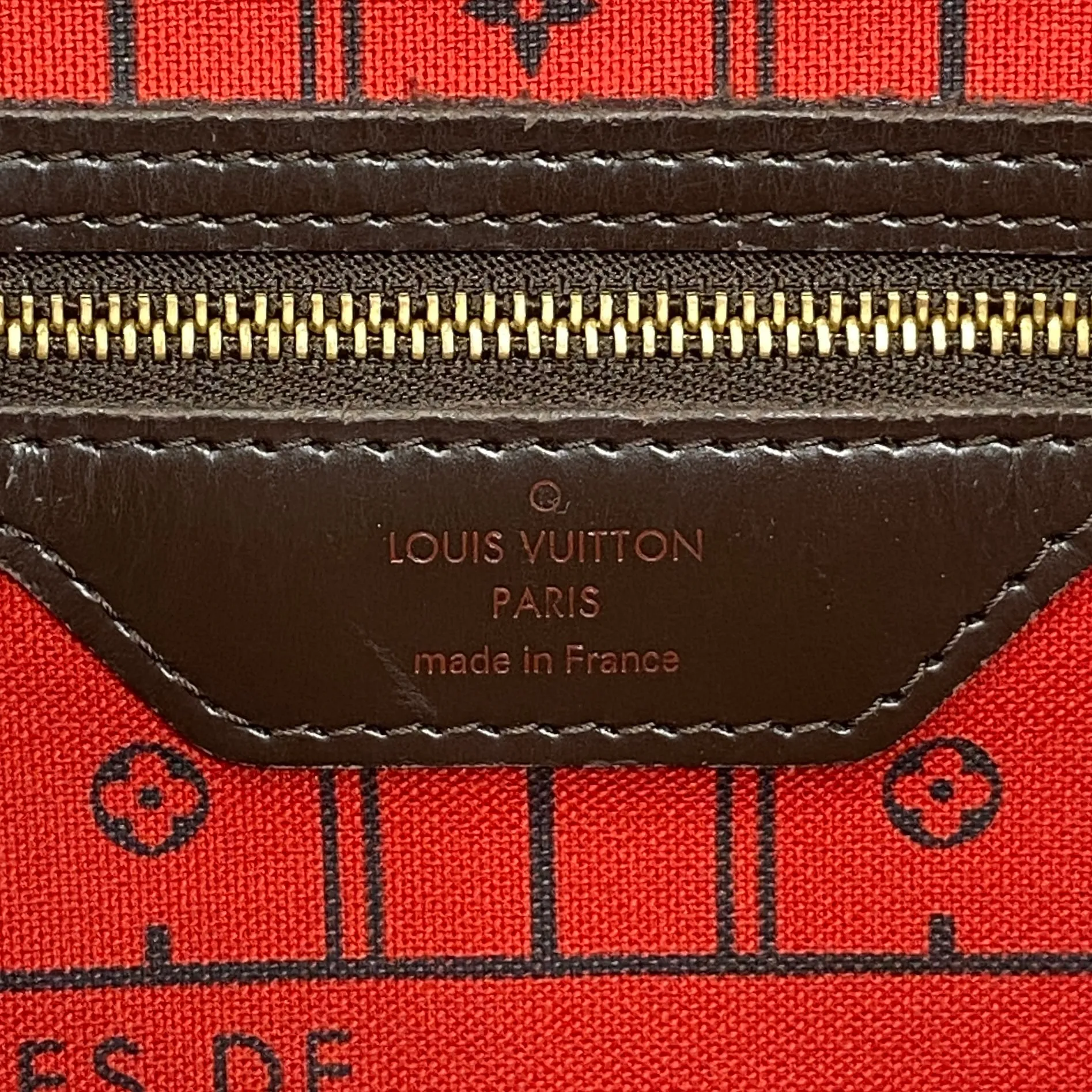 Louis Vuitton Damier Ebene Neverfull MM