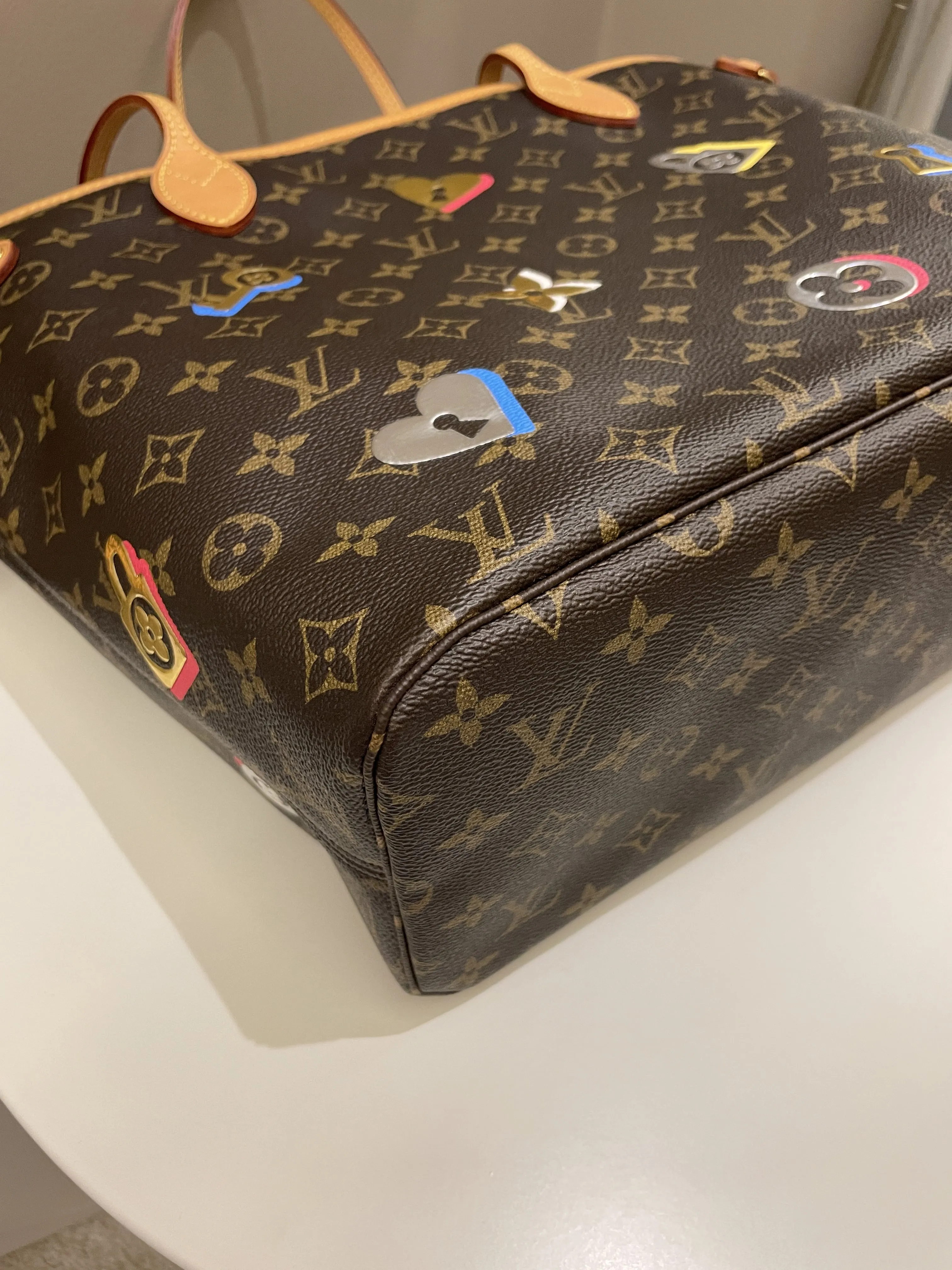 Louis Vuitton Love Lock Neverfull MM Monogram