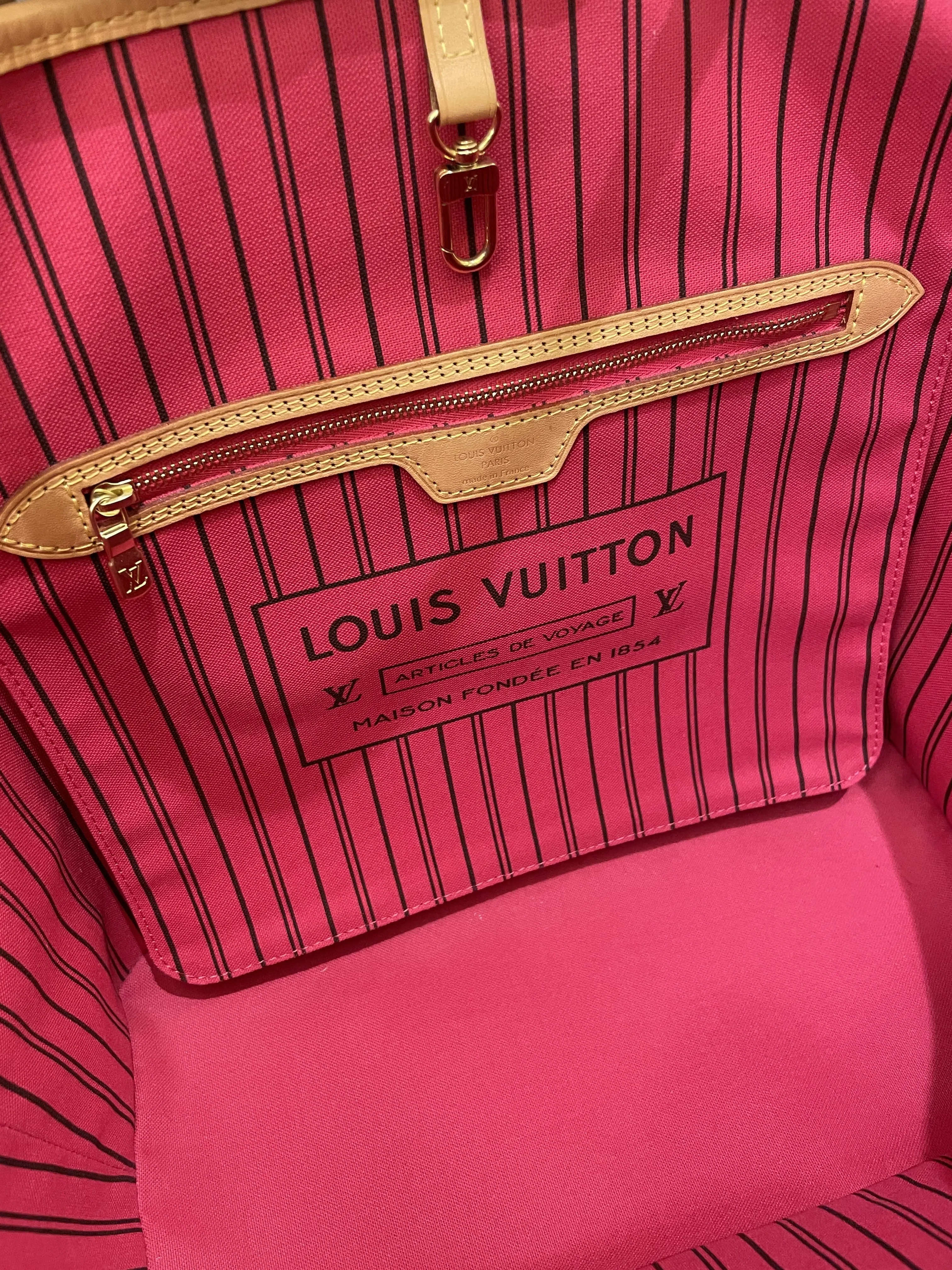 Louis Vuitton Love Lock Neverfull MM Monogram