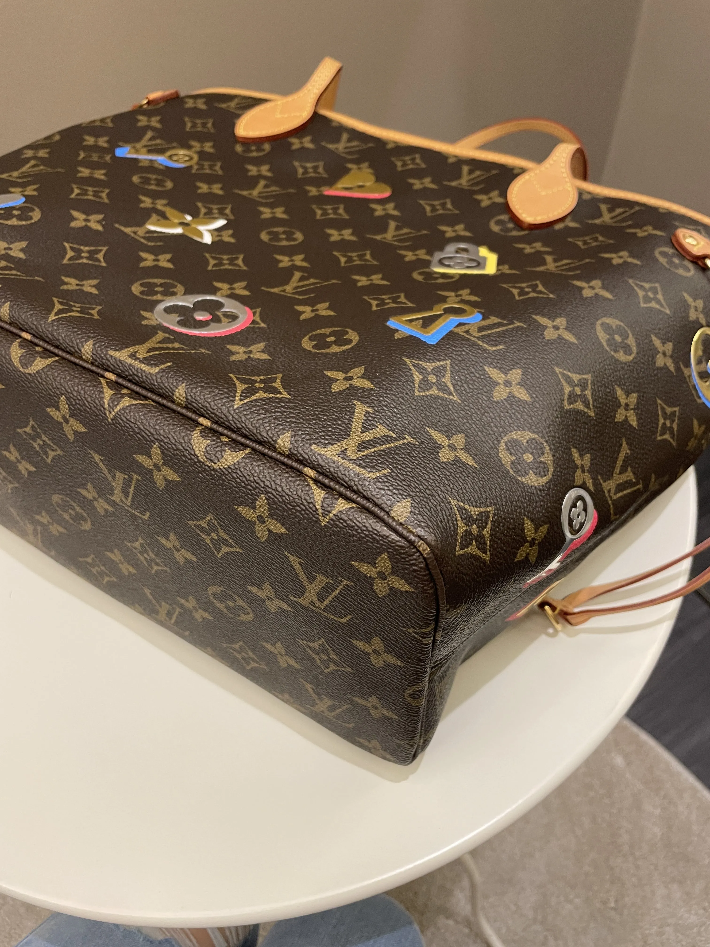 Louis Vuitton Love Lock Neverfull MM Monogram
