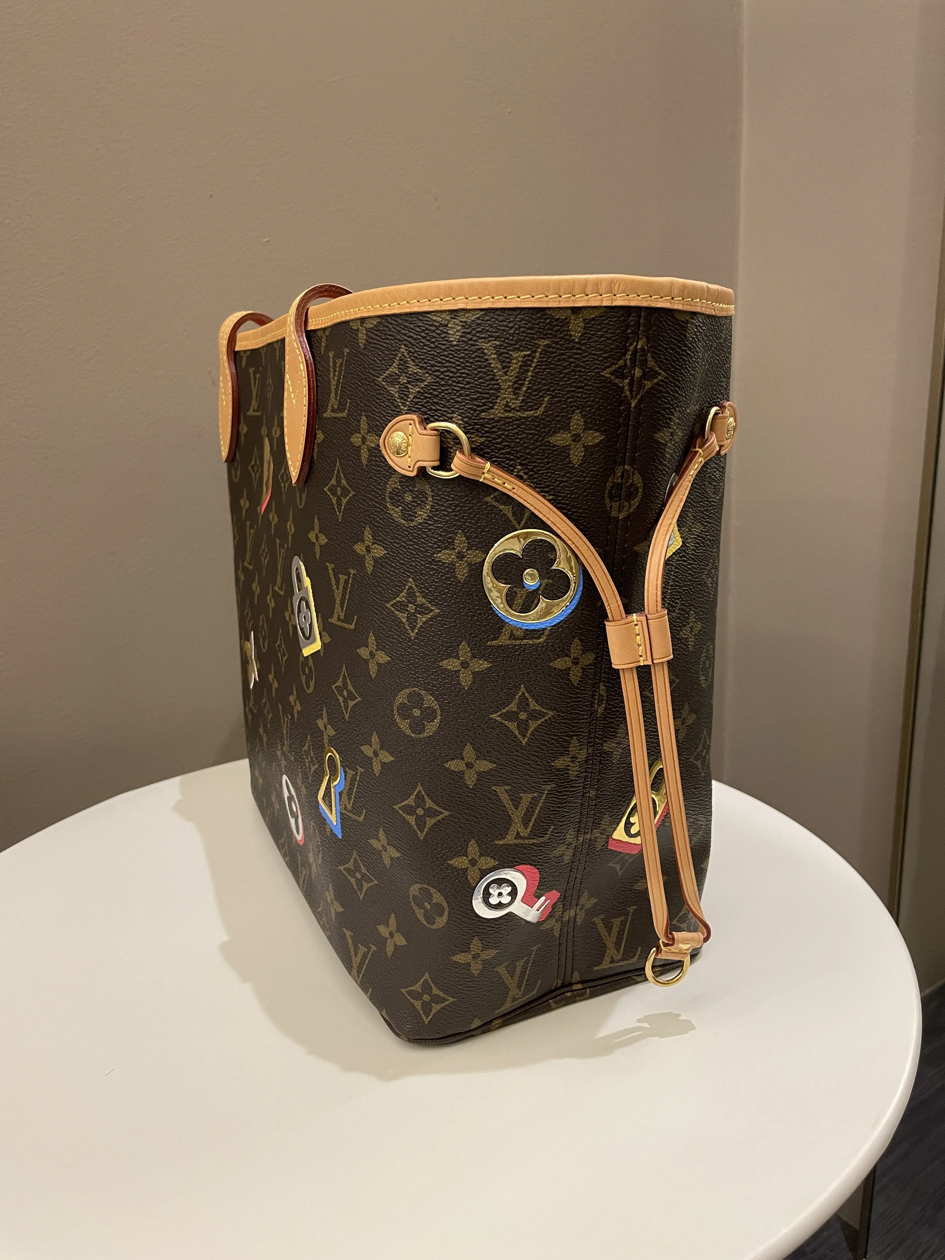 Louis Vuitton Love Lock Neverfull MM Monogram