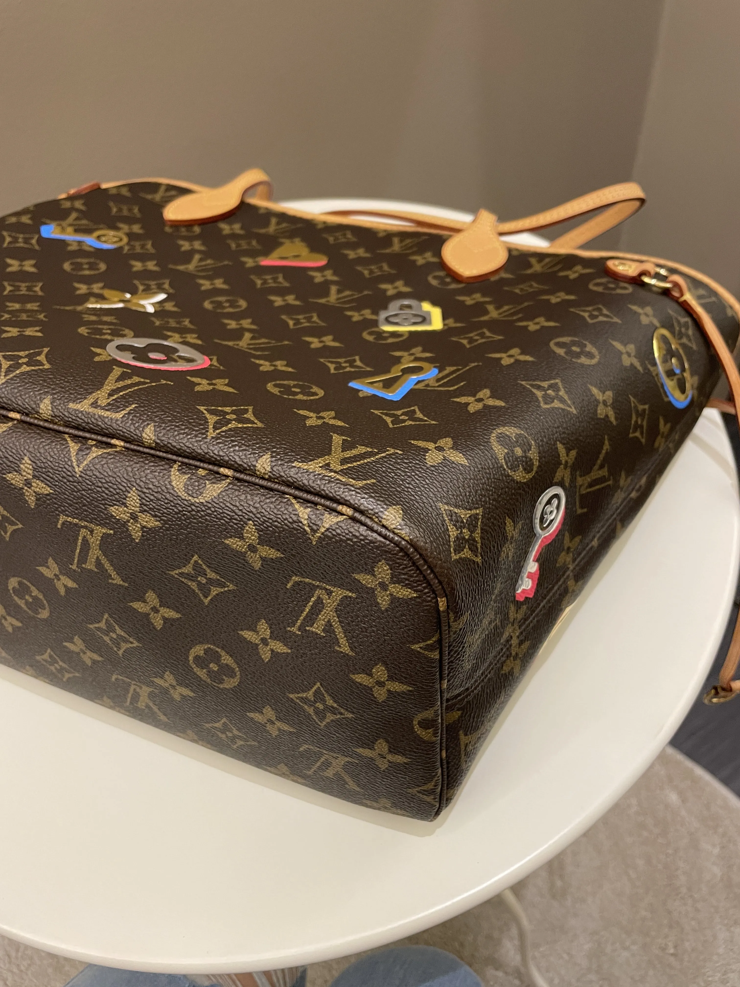 Louis Vuitton Love Lock Neverfull MM Monogram