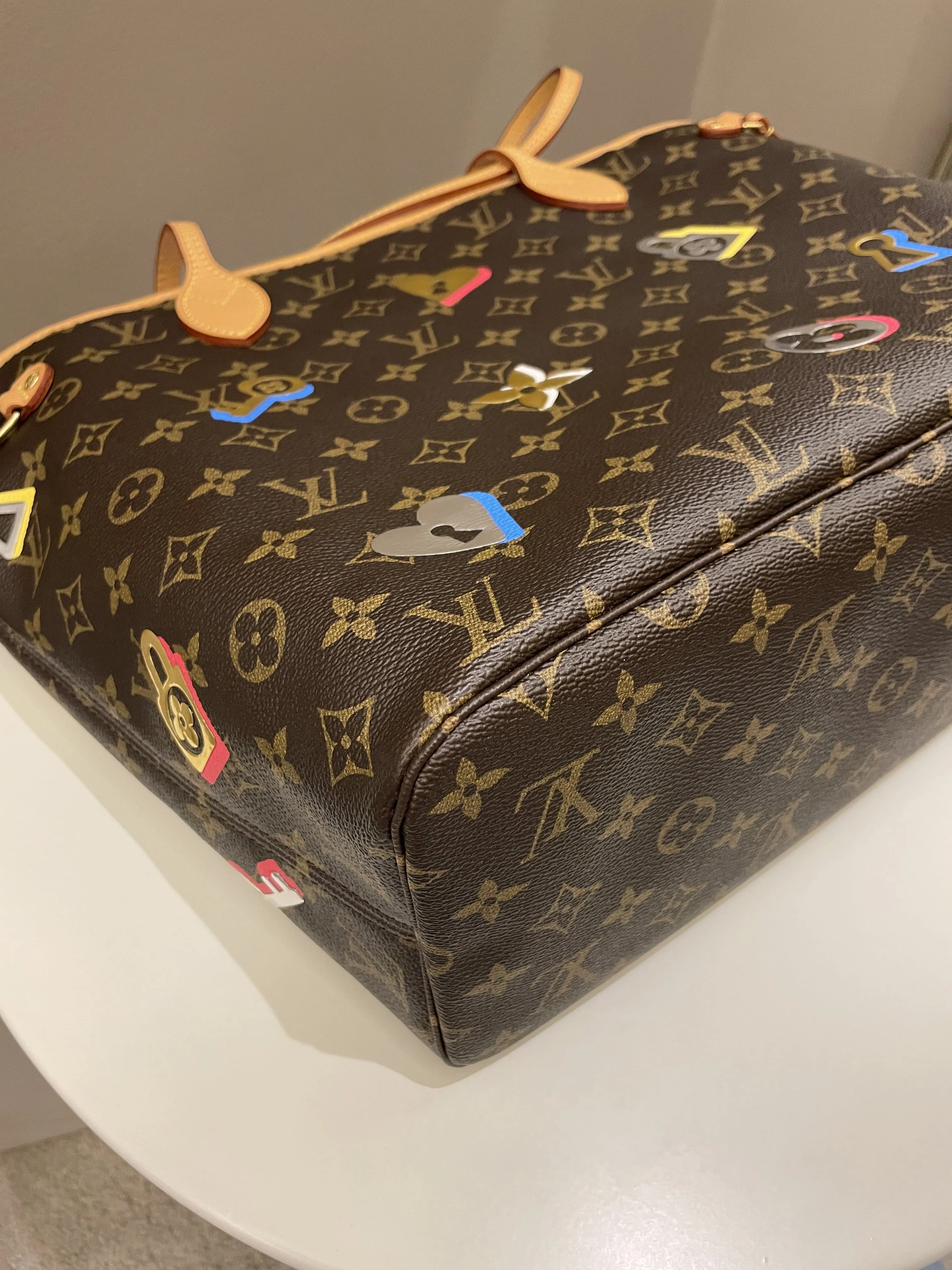 Louis Vuitton Love Lock Neverfull MM Monogram