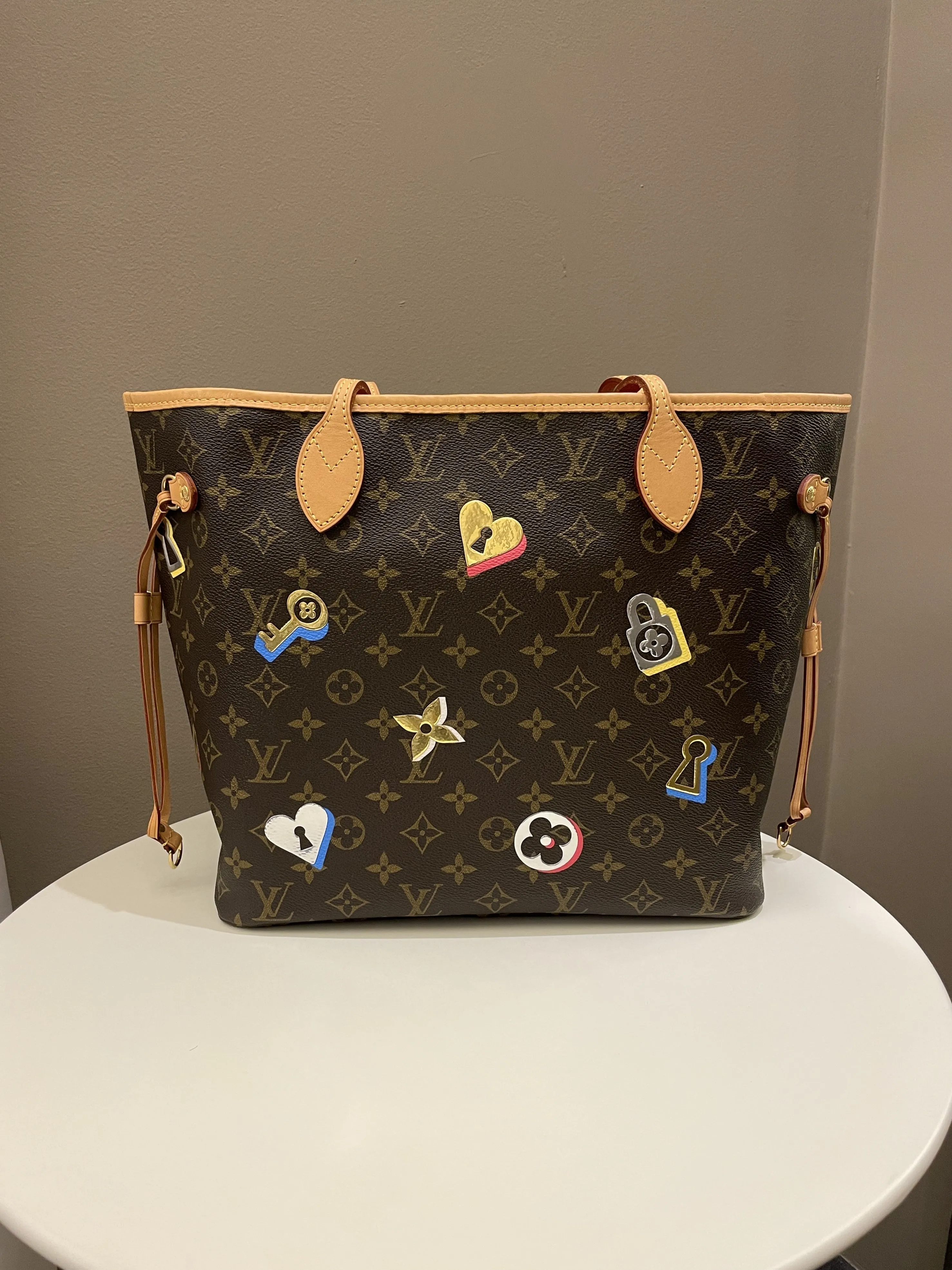 Louis Vuitton Love Lock Neverfull MM Monogram