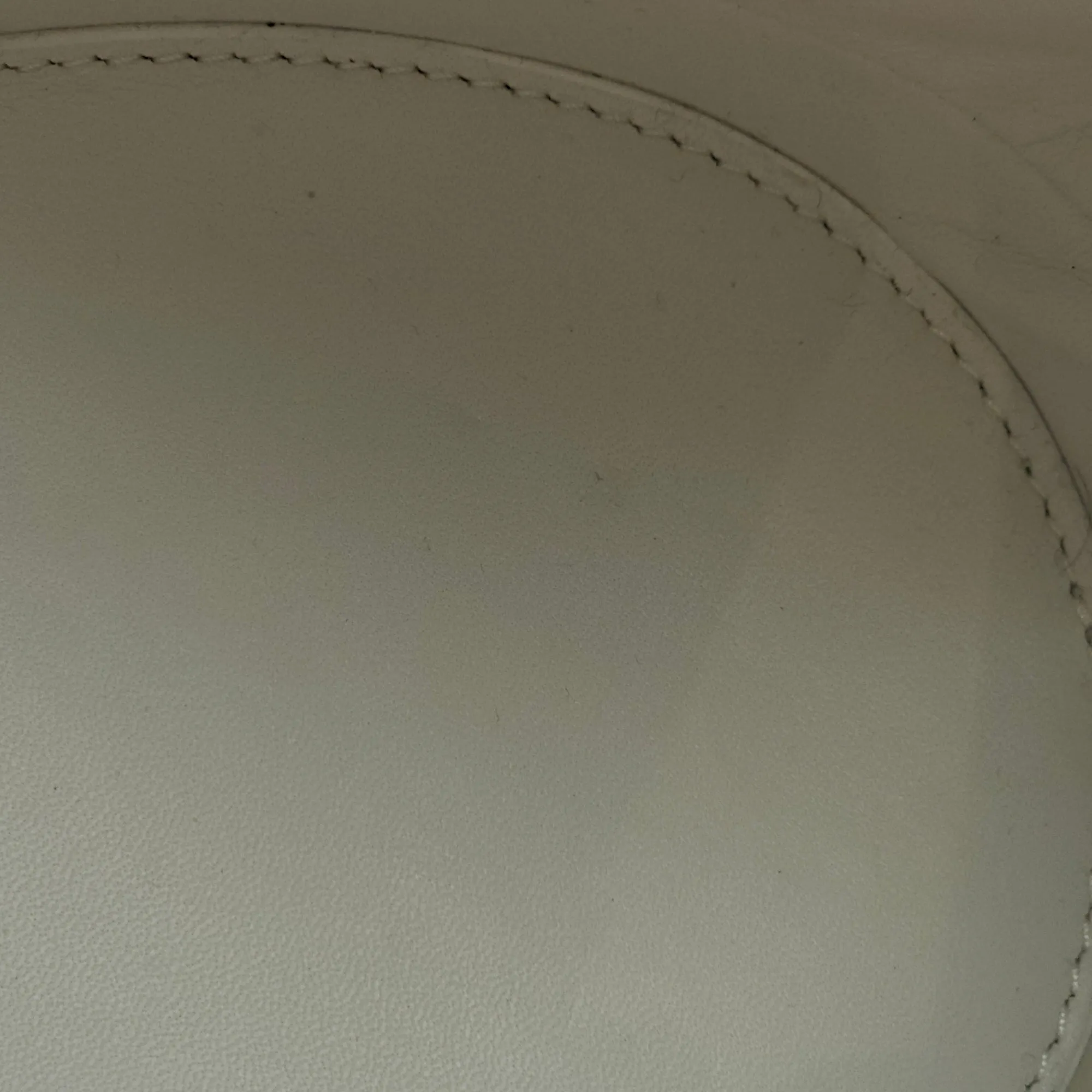Marine Bucket Mini Yellow Crossbody Bag in Canvas, Lambskin, Silver hardware