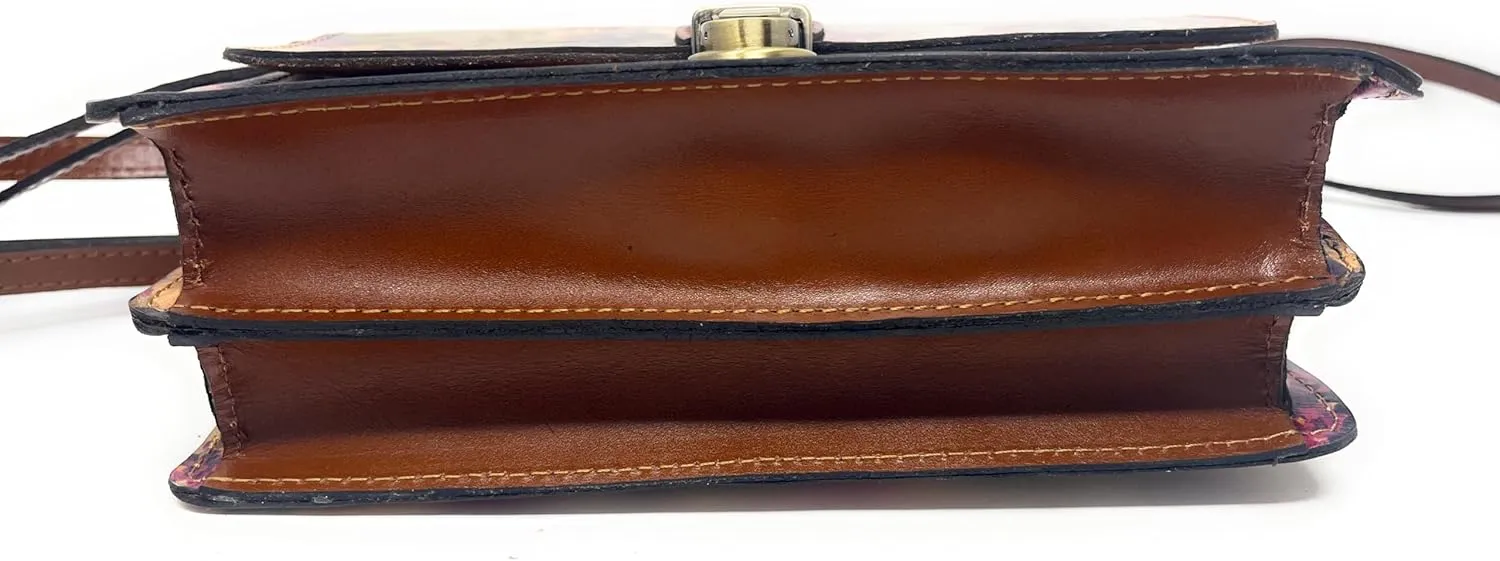 Patricia Nash | Lanza Leather Crossbody Bag | Women's Crossbody Purse | Crossbody Clutch