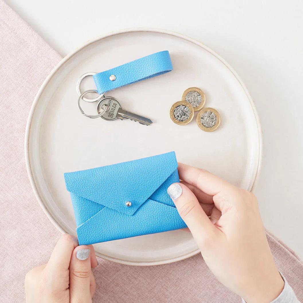 Personalised Leather Card Holder