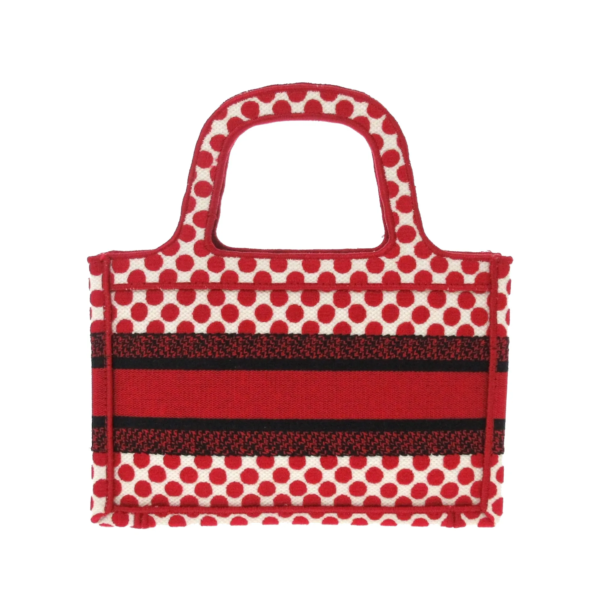 Red Dior Mini Dioramour Book Tote