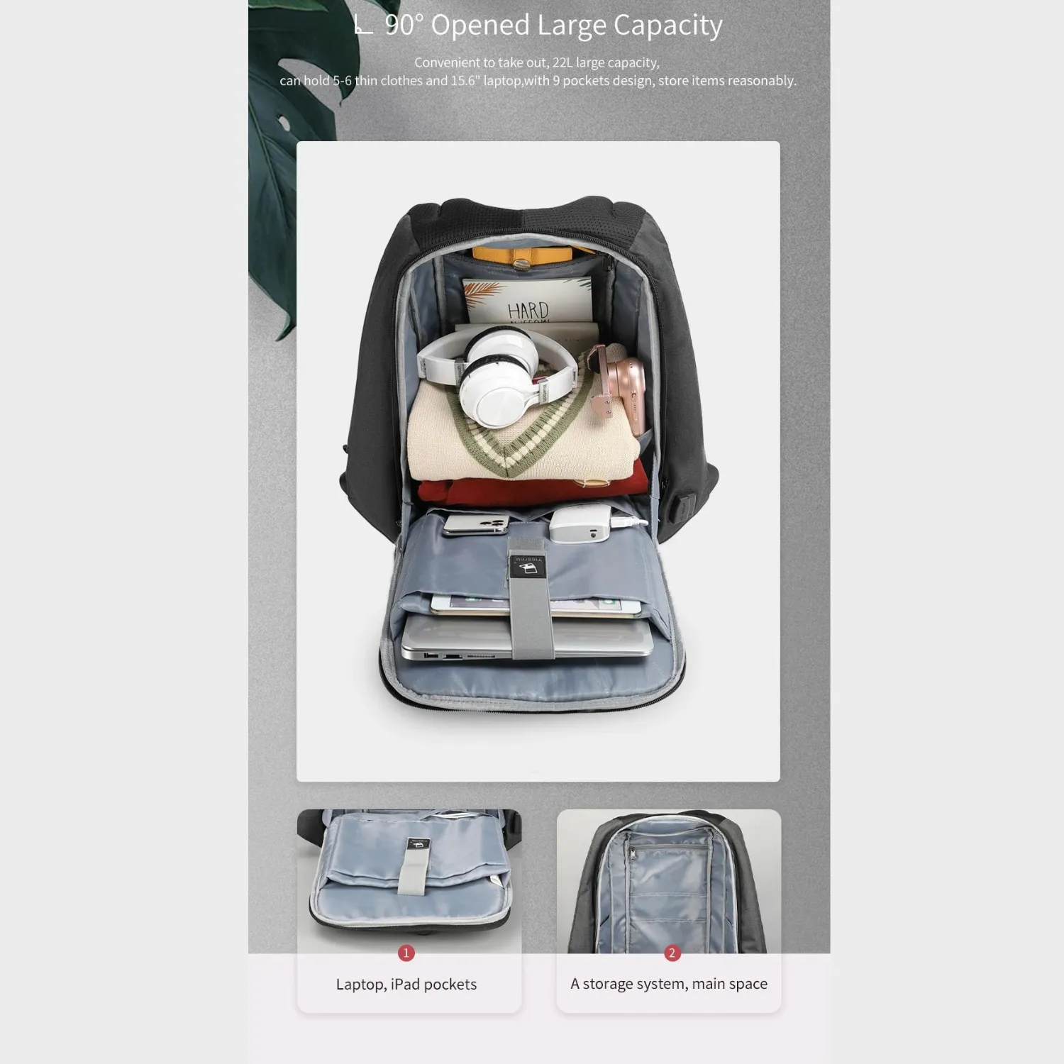 Robust & Versatile Urban Commuter Backpack