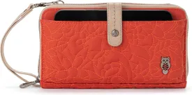 Sakroots Artist Circle Smartphone Crossbody in Eco Twill, Detachable Wristlet Strap