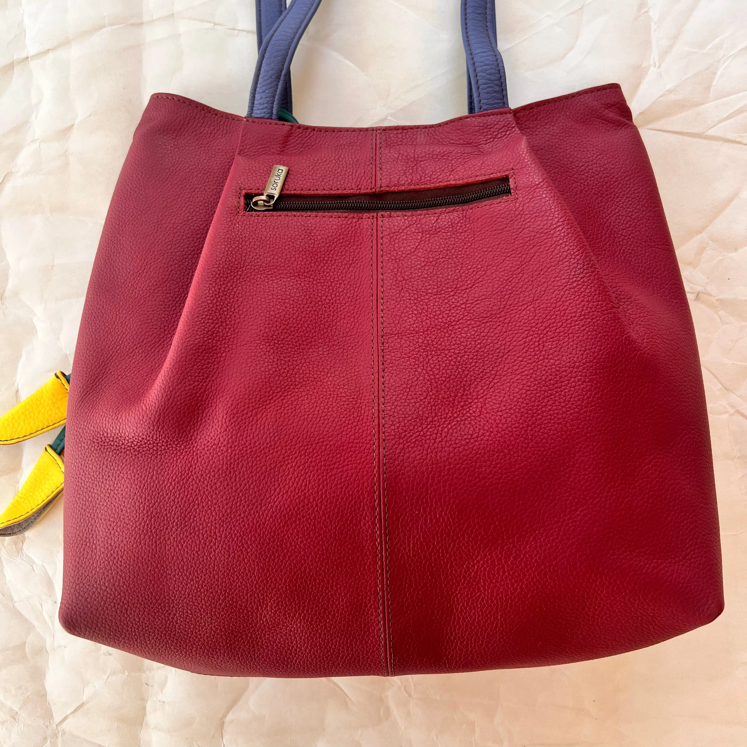 Soruka - Celine Tote, Cranberry