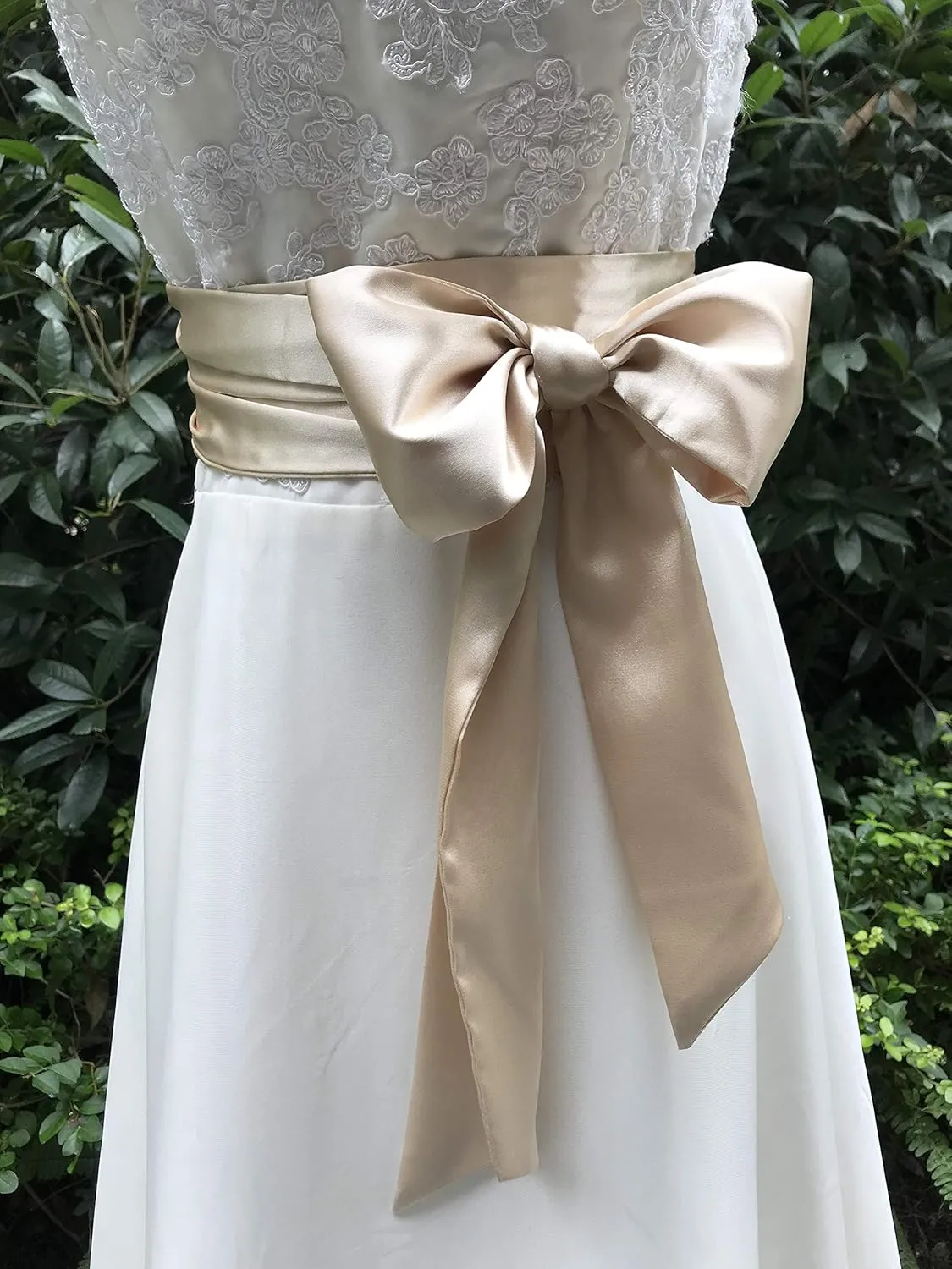 Special Occasion Dress sash bridal belts wedding sash 4'' Wide Double Side