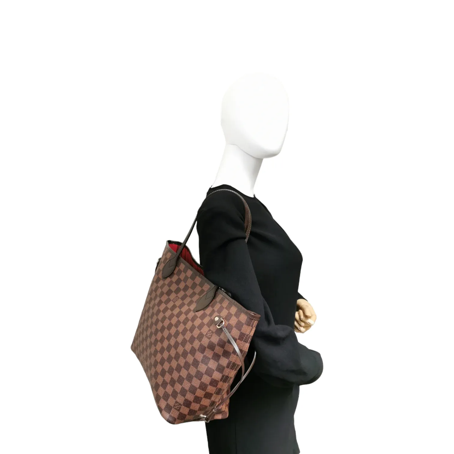 Trendy Inspired Louis Vuitton Neverfull Mm Damier Ebene Canvas