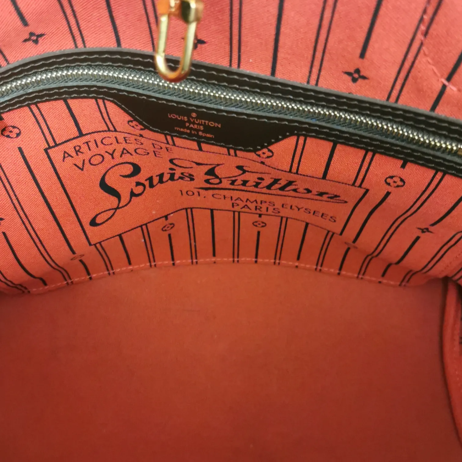 Trendy Inspired Louis Vuitton Neverfull Mm Damier Ebene Canvas